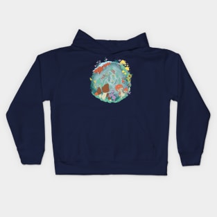 Cycle of Fungi Kids Hoodie